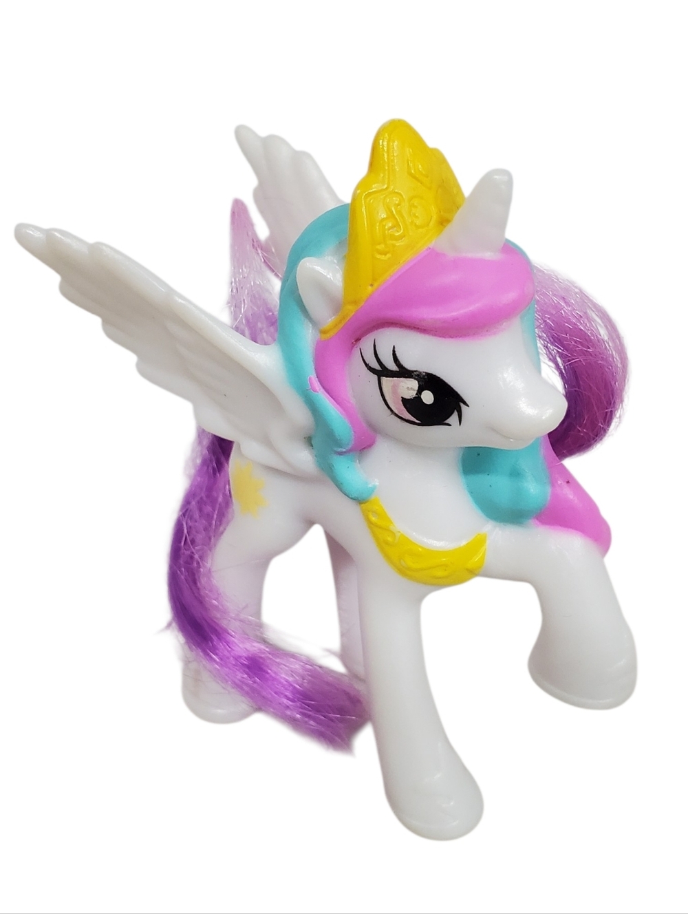 My Little Pony Princess Celestia Friendship Is Magic Brushable Toy Horse